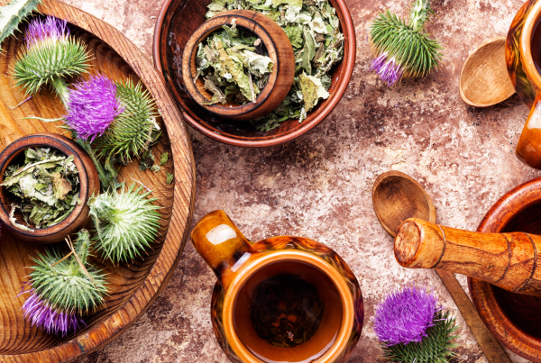 milk thistle for supporting liver health